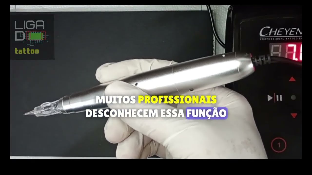 Como regular a exposição da agulha no dermográfo da 