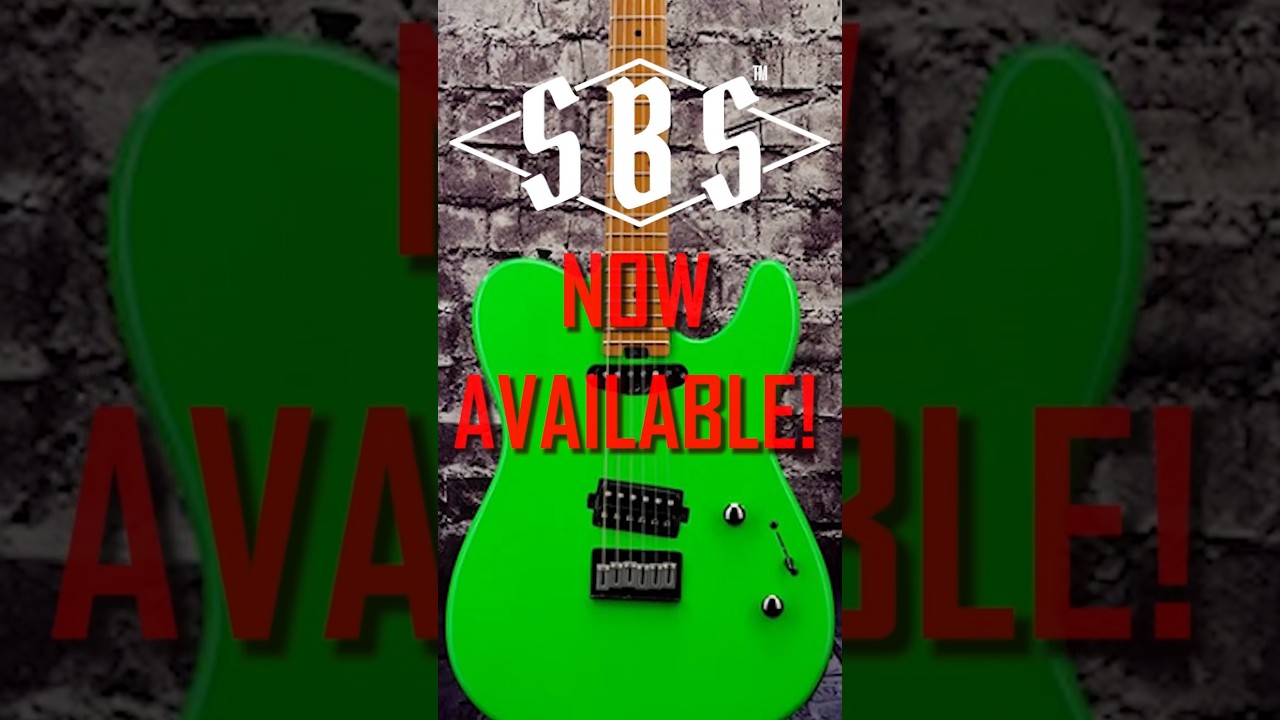You Asked for it, We Delivered. Introducing the SBS Hardtail, Stainless Steel Fret, Metal Guitars!