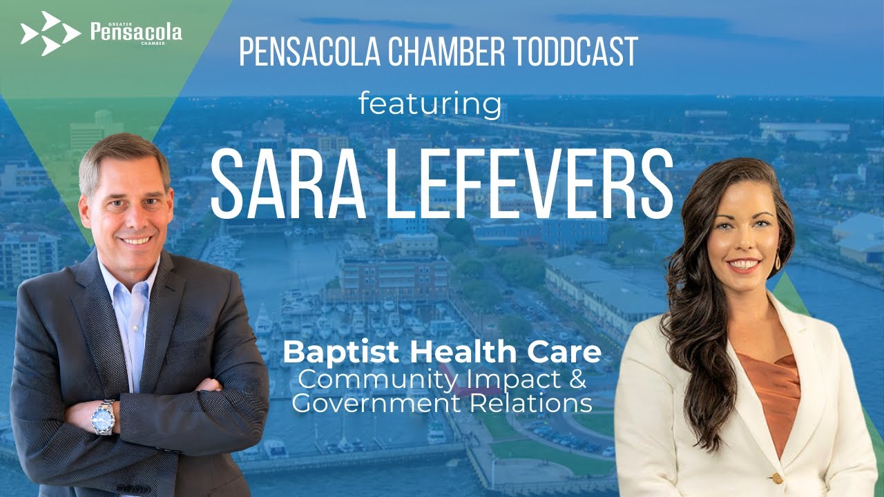 Pensacola Chamber Toddcast Episode 2: Sara Lefevers