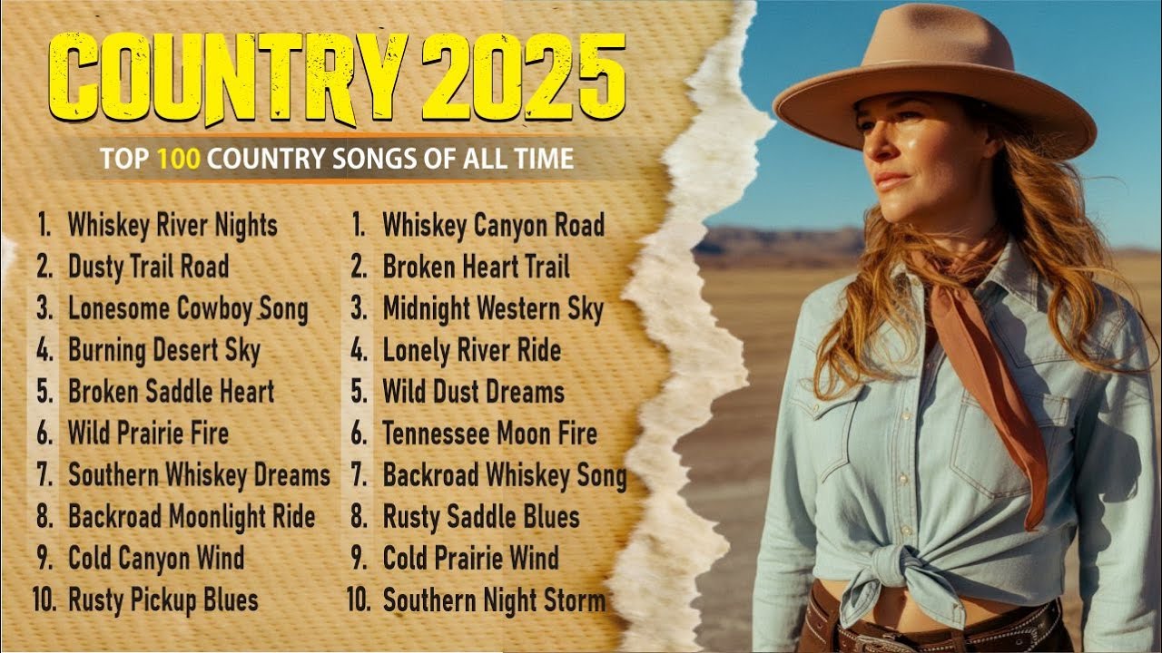 Calm Country Songs Best Playlist | Relaxing Acoustic Country Music | Relaxing Playlist