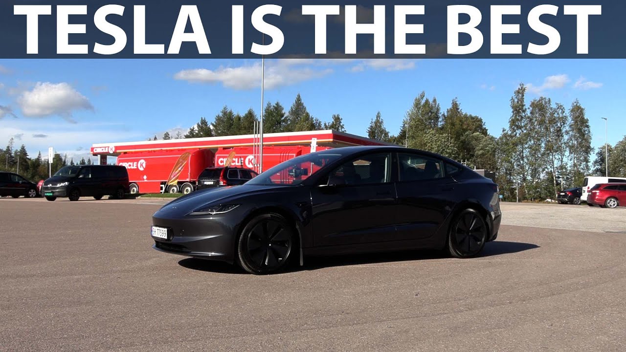 Тест запаса хода Tesla Model 3 LR Highland