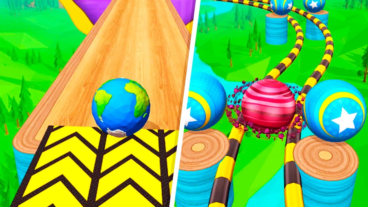 Going Balls - EARTH Ball vs SATURN Ball New Update