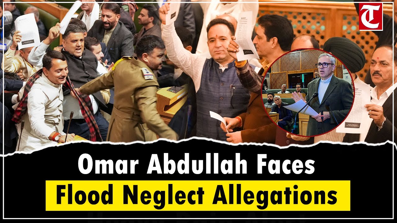 J&K BJP MLA Hits Out at NC, Alleging Flood Relief Negligence and Assembly Chaos
