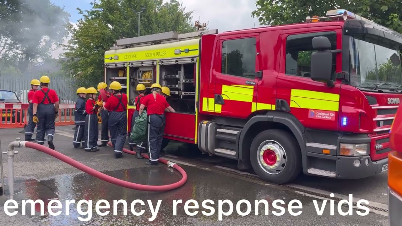 south wales fire cadets demonstration 22/6/24