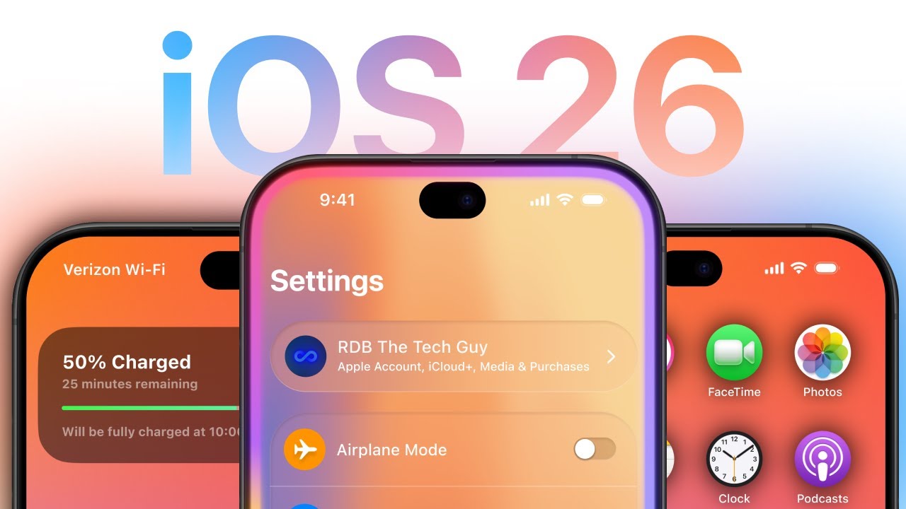 Встречайте iOS 26 | Apple