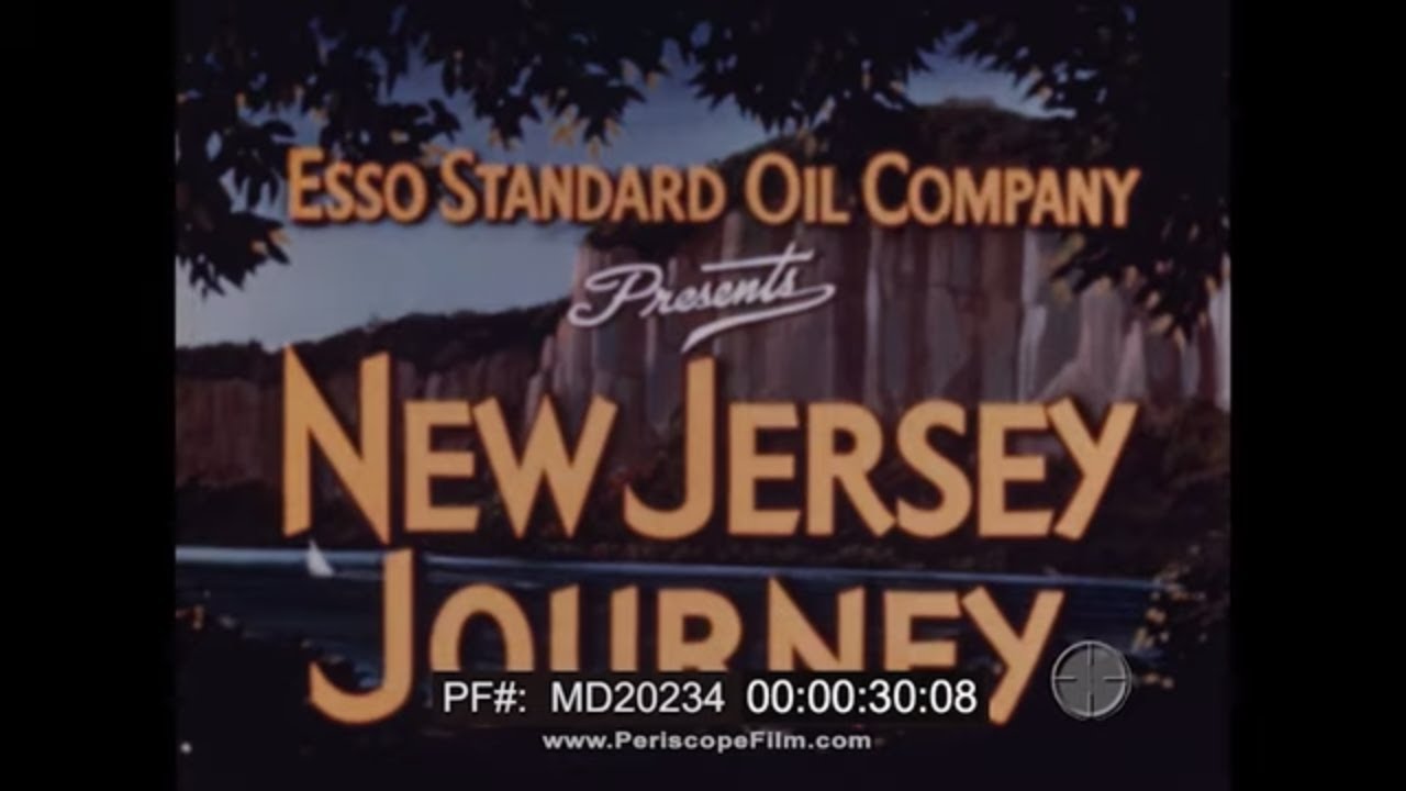 1940s NEW JERSEY TRAVELOGUE ATLANTIC CITY ASBURY PARK TRENTON  MD20234