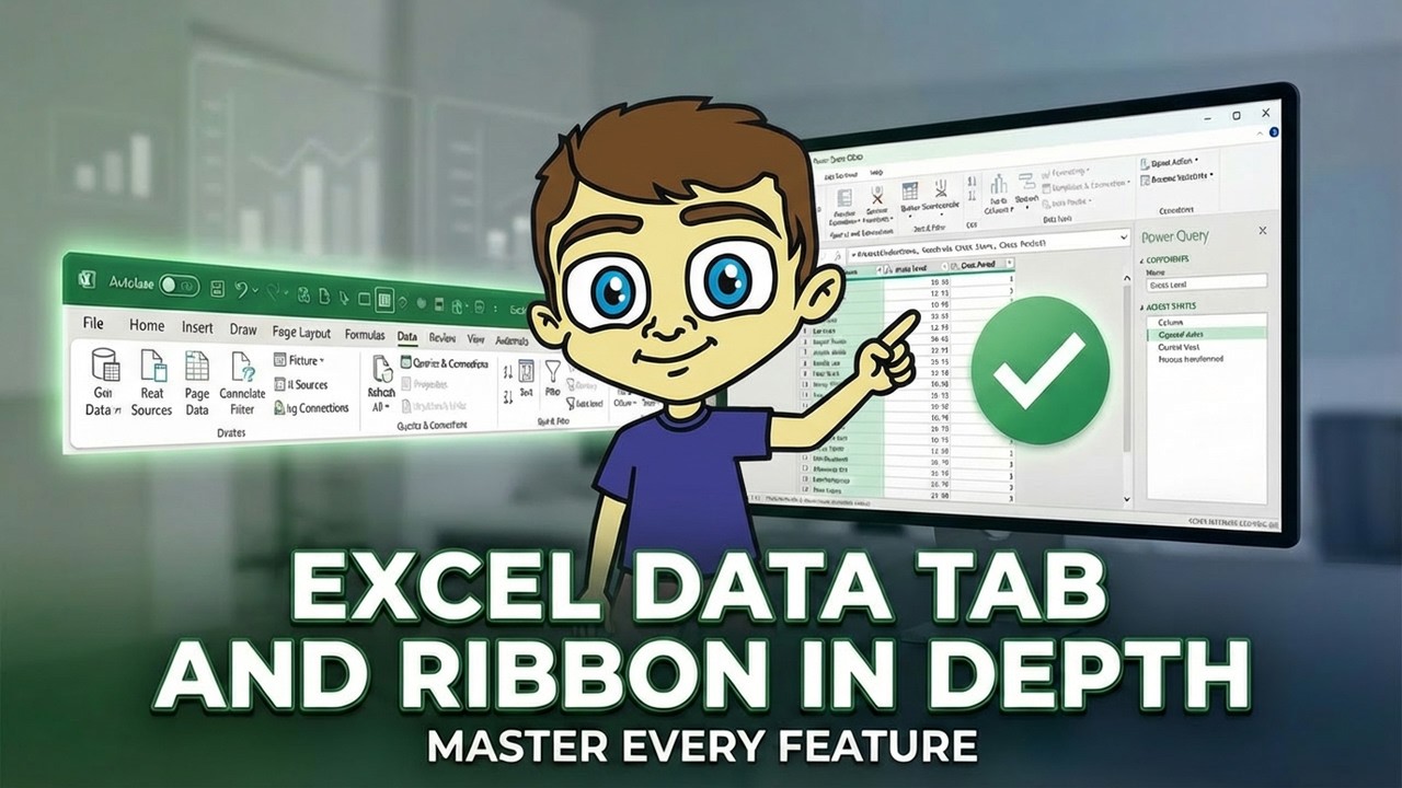 The Excel Data Tab and Ribbon In Depth