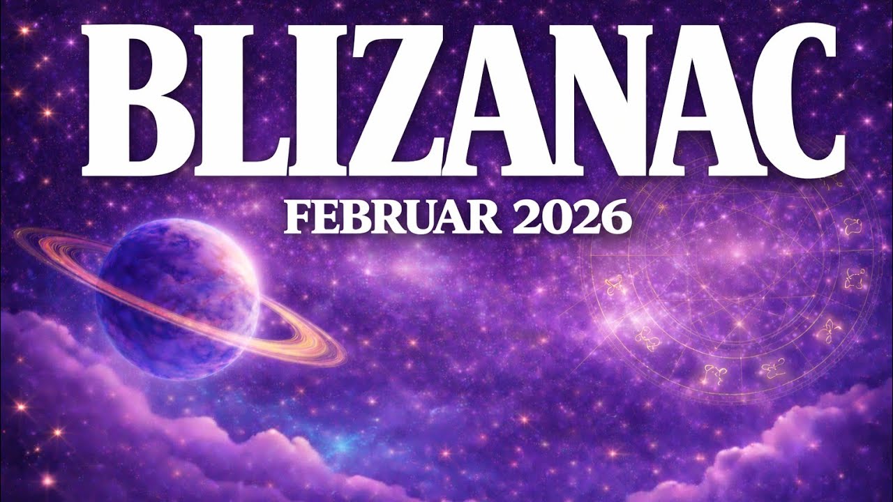 BLIZANAC ♊️ FEBRUAR 2026 ♊️ Emotivna ravnoteža!! 🥰✨️❤️🥂