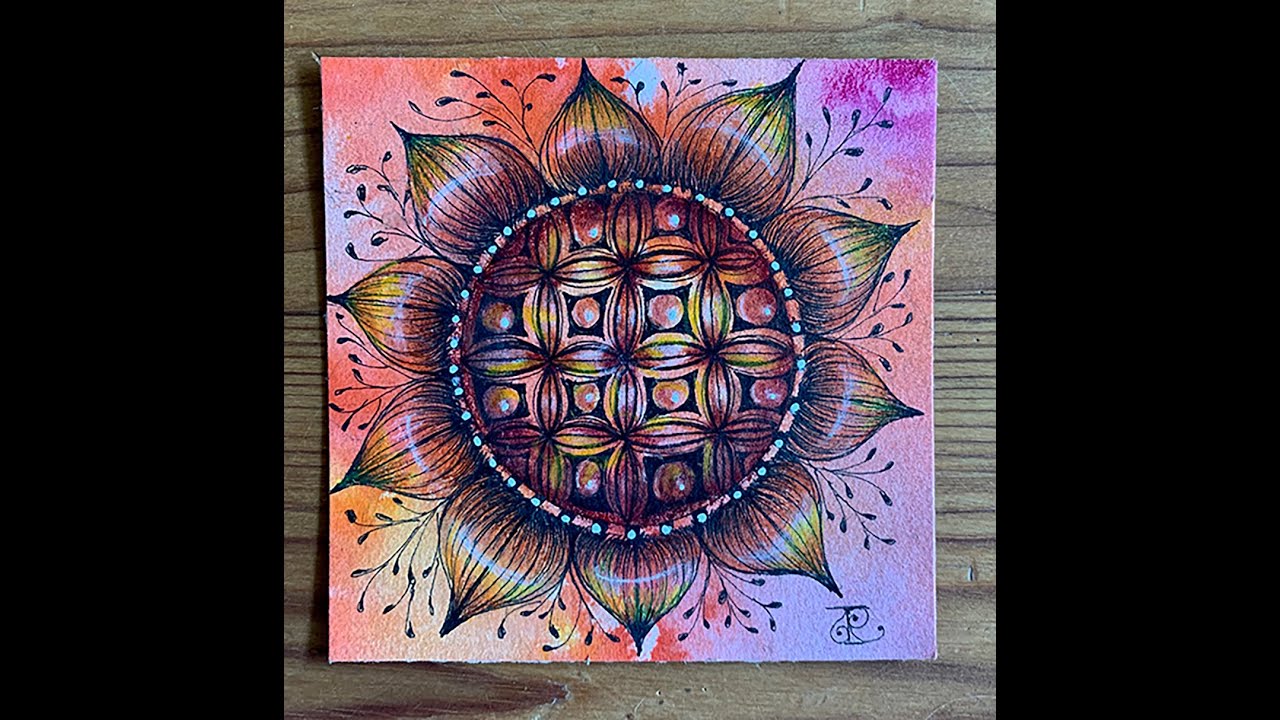 Bales by Zentangle® tangle tutorial with Annie Reiser, CZT