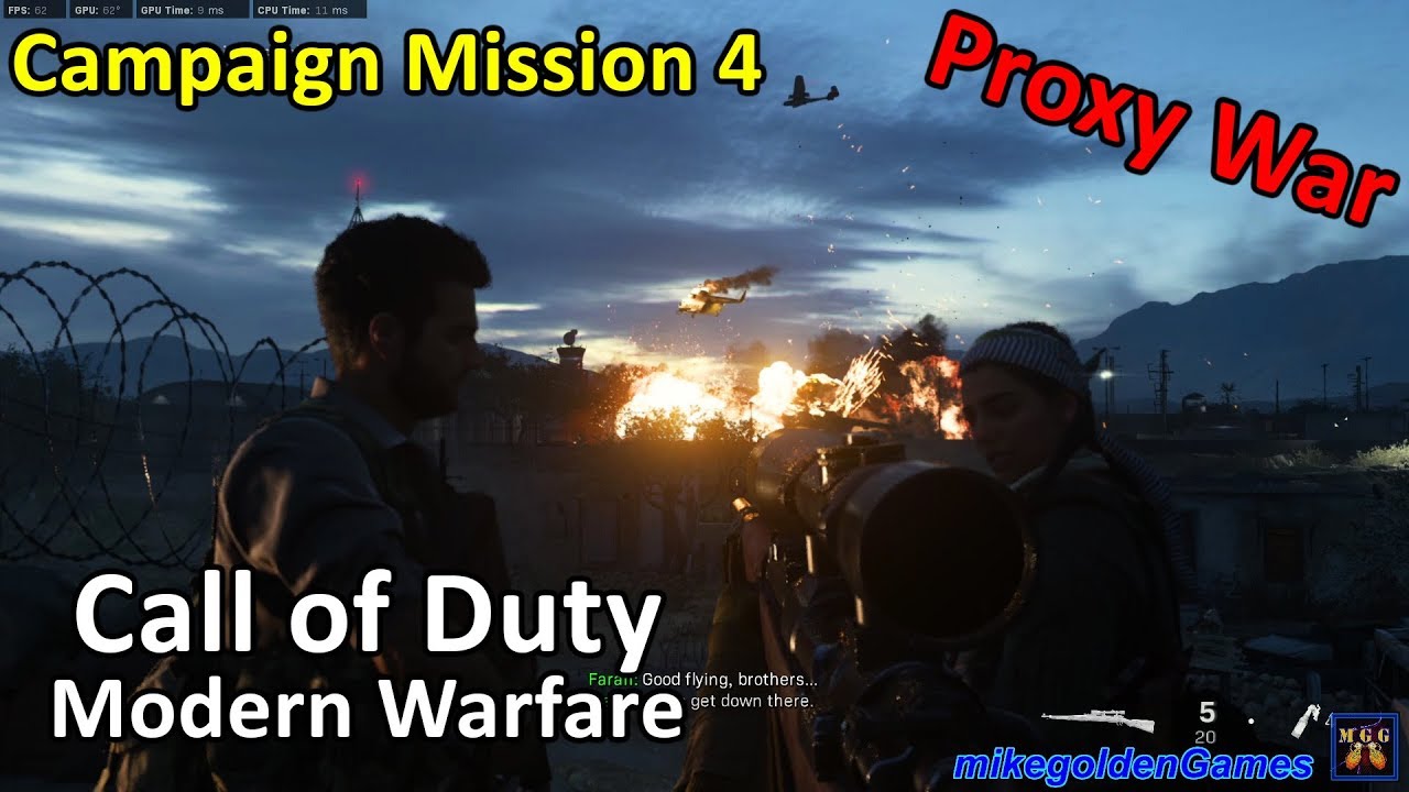 Call of Duty Modern Warfare Campaign Mission Four: Proxy War