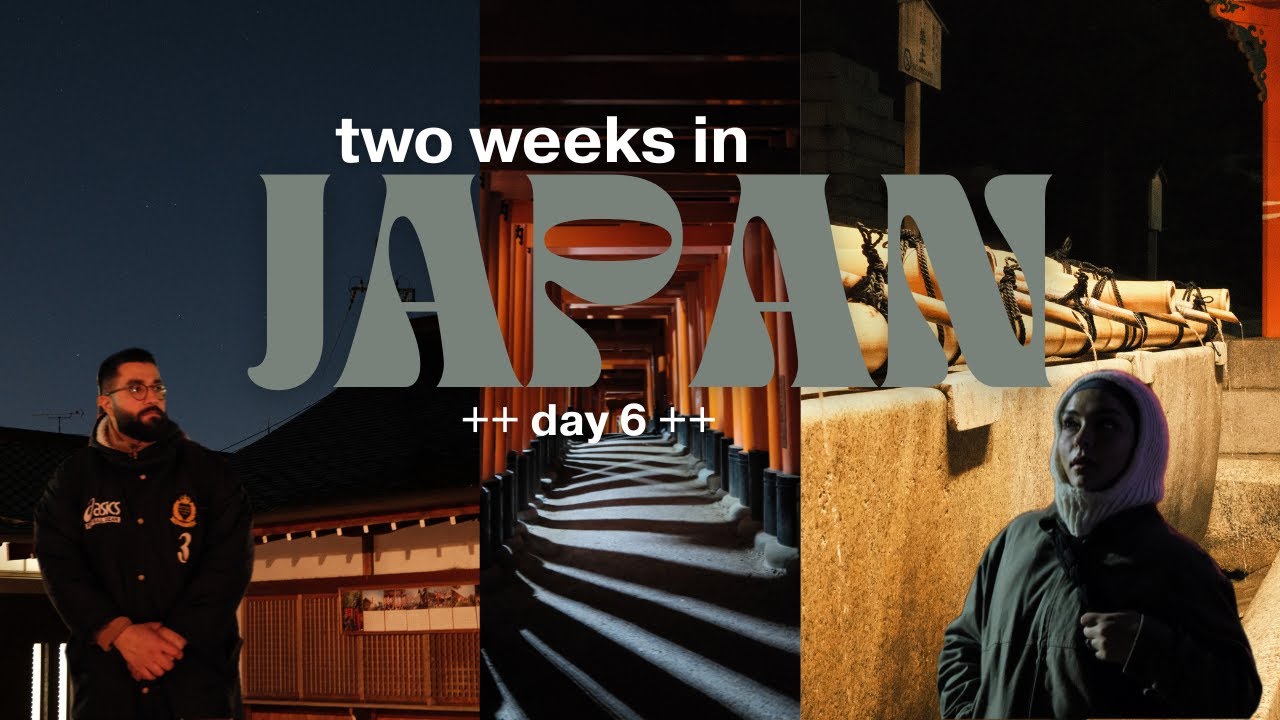 #5 | 2025 japan vlog series: first day in kyoto & fusihimi inari shrine by night 
