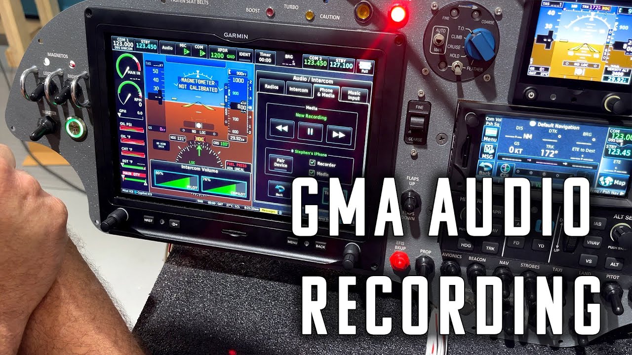Audio Recording From a Garmin GMA 245