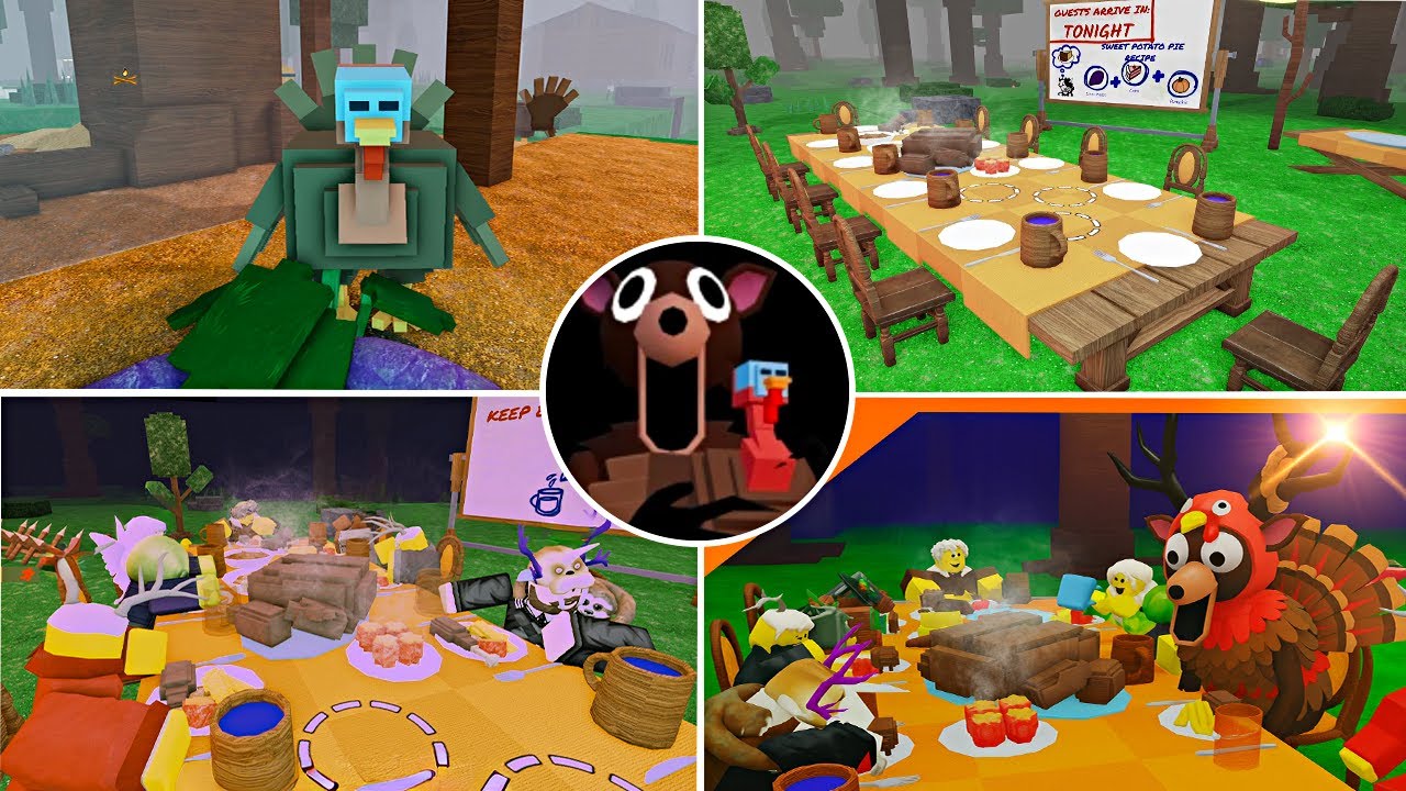 *NEW UPDATE* 99 Nights in the Forest: Thanksgiving Challenge | Roblox