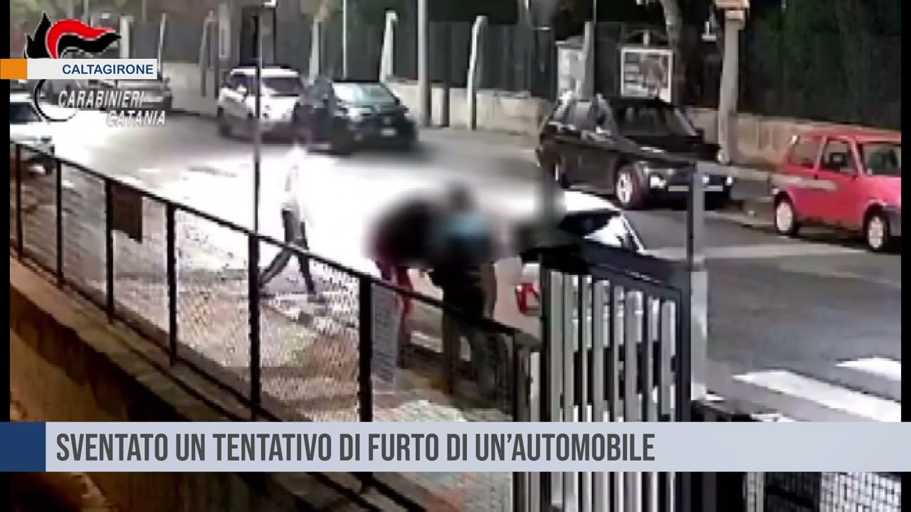 Caltagirone. Sventato tentato furto d'auto