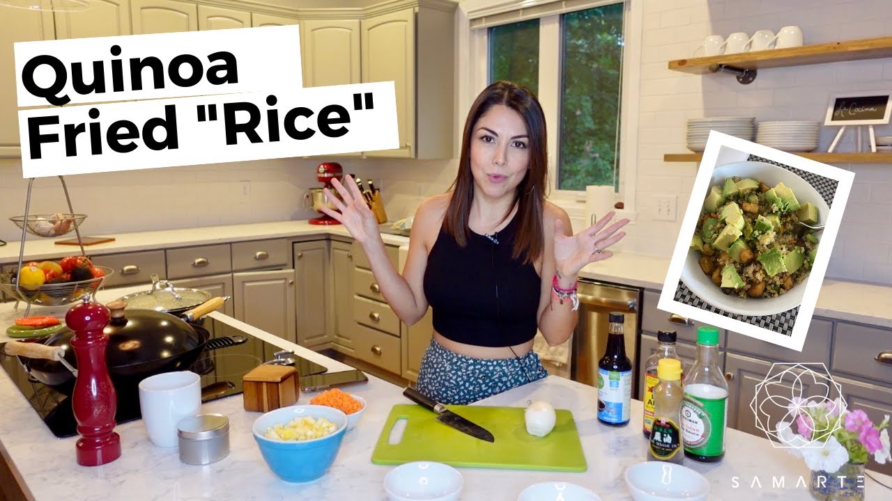 Cocinando Quinoa Fried 