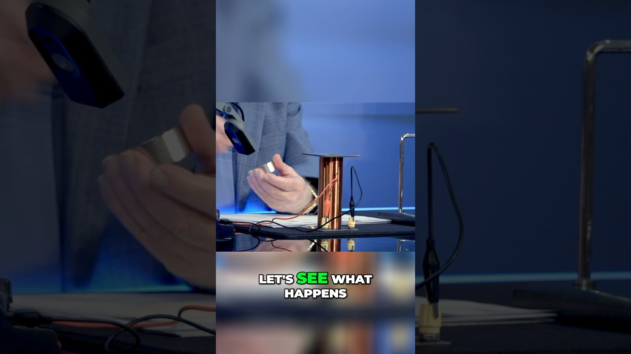 This Simple Coil Generates Electricity! ⚡ Mind-Blowing Science Experiment 