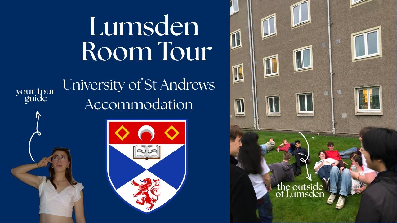 Tour of Lusmden Wing, University Hall Room at the University of St Andrews