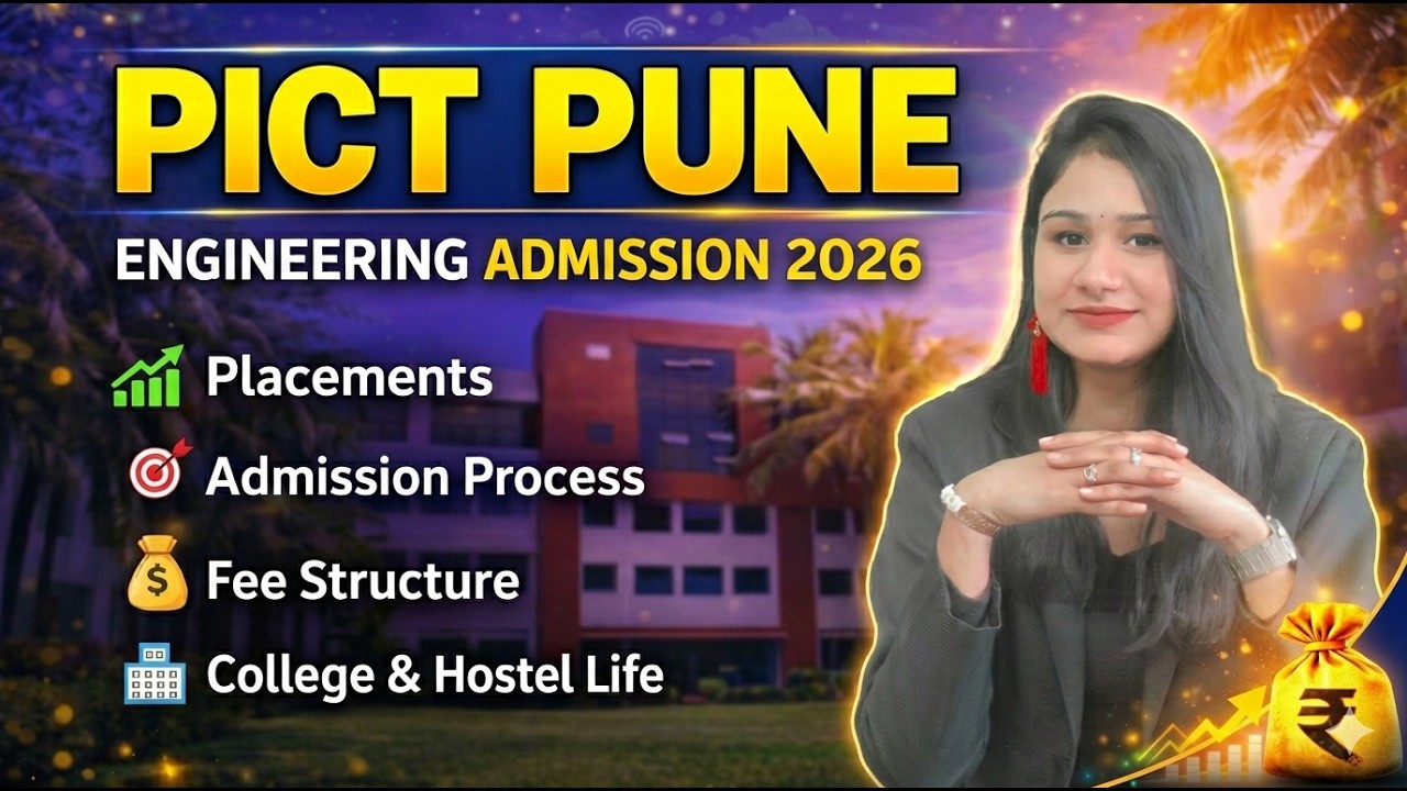 PICT PUNE ENGINEERING ADMISSION 2026 | Placements, Admission Process, Fees Structure, College Life