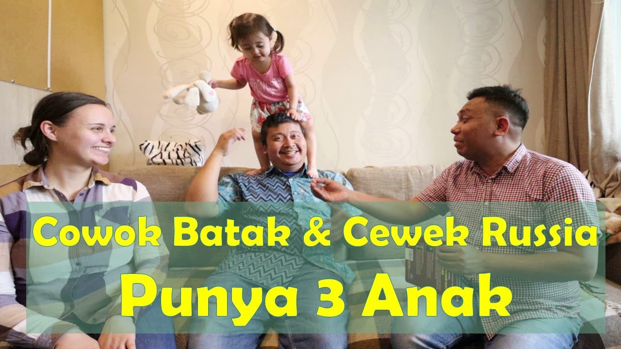Perkawinan Indonesia - Russia || Nikah Batak - Russia punya 3 anak