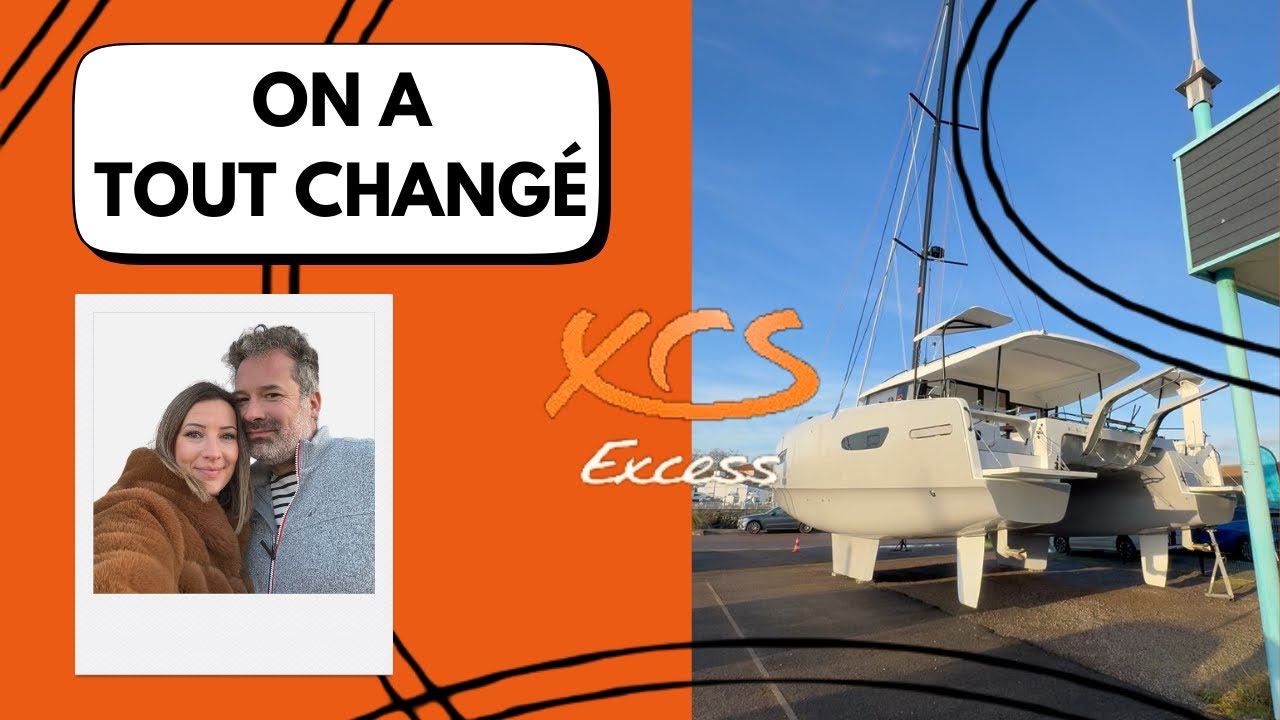 Notre nouveau catamaran est là ⚓️ EXCESS 13 - Le début d'une nouvelle aventure pour OUALAOUTI !