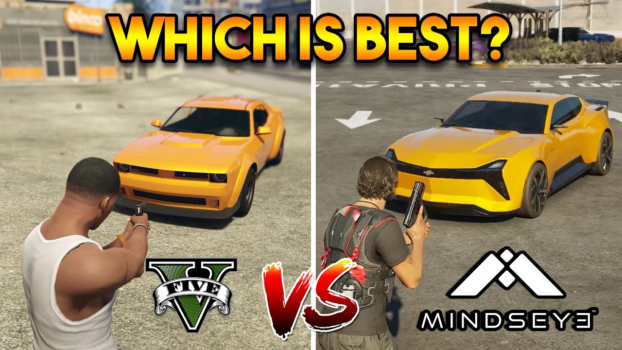 GTA 5 VS NEW MINDSEYE GAME (WHICH IS BEST GAME?)