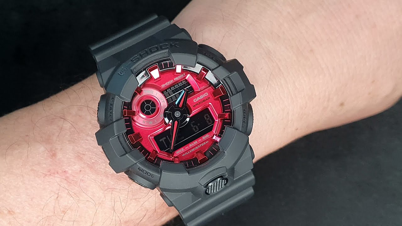 CASIO G-SHOCK GA-700AR-1A