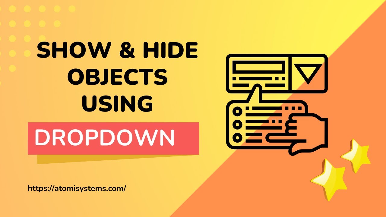 Show and Hide Objects Using Dropdown - ActivePresenter