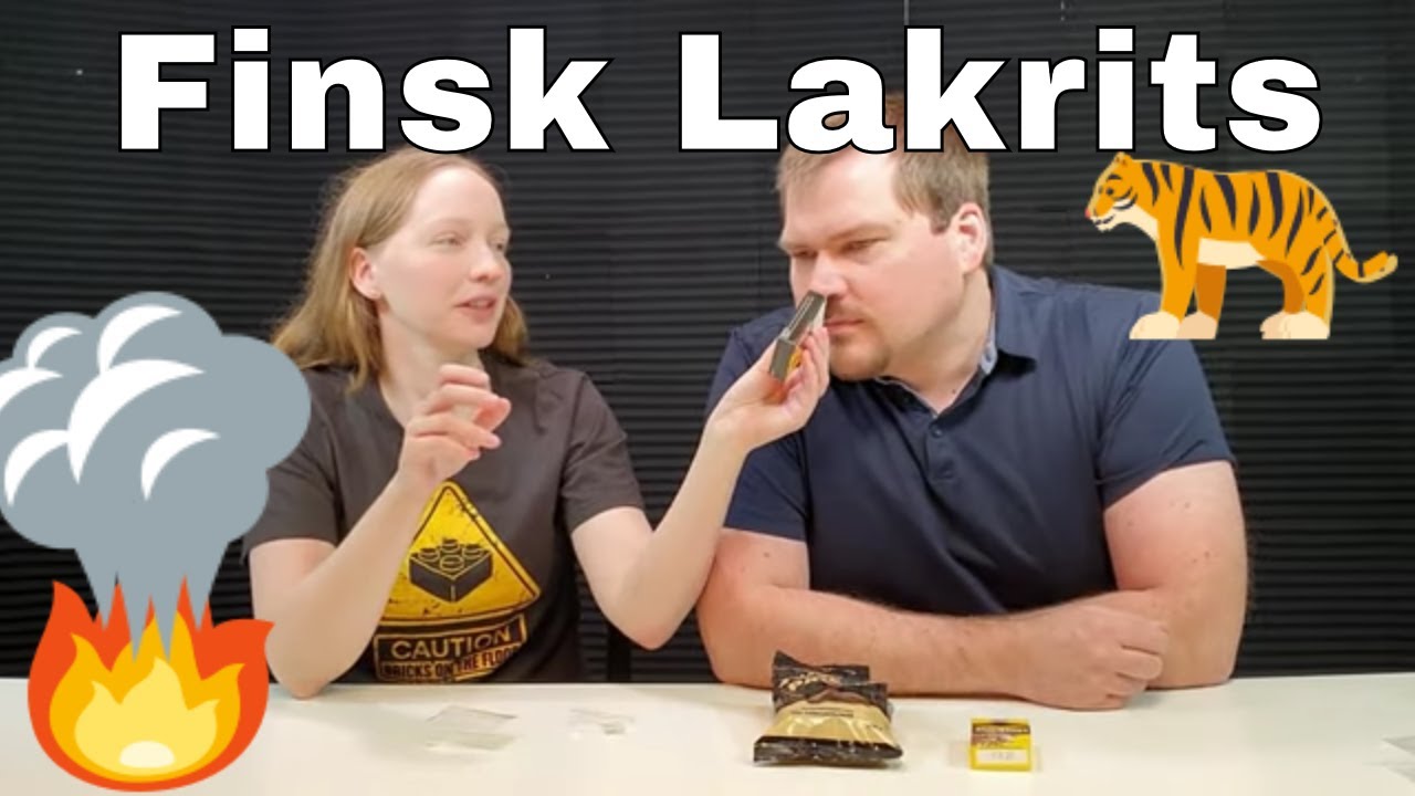 Finsk lakrits med smak av r&ouml;k och tj&auml;ra