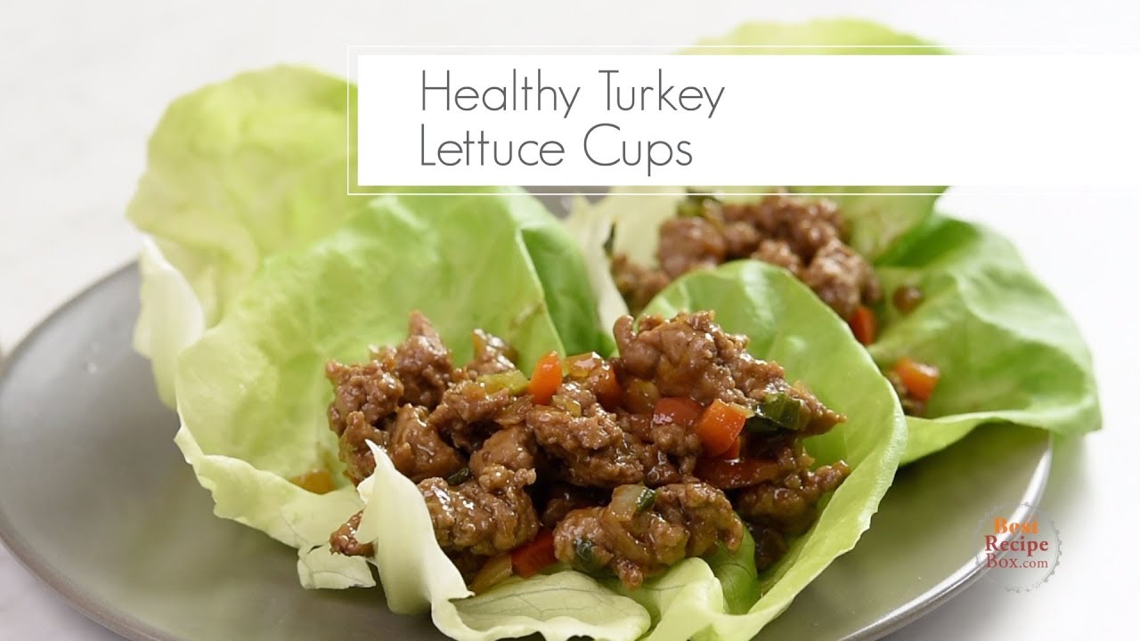 Turkey Lettuce Wraps - Quick, Delicious, & Healthy