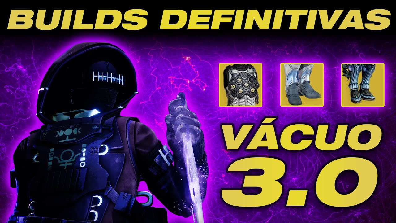 AS BUILDS DEFINITIVAS DE VÁCUO 3.0 PARA CAÇADOR - Destiny 2 (SEM MODS DE ARTEFATO)
