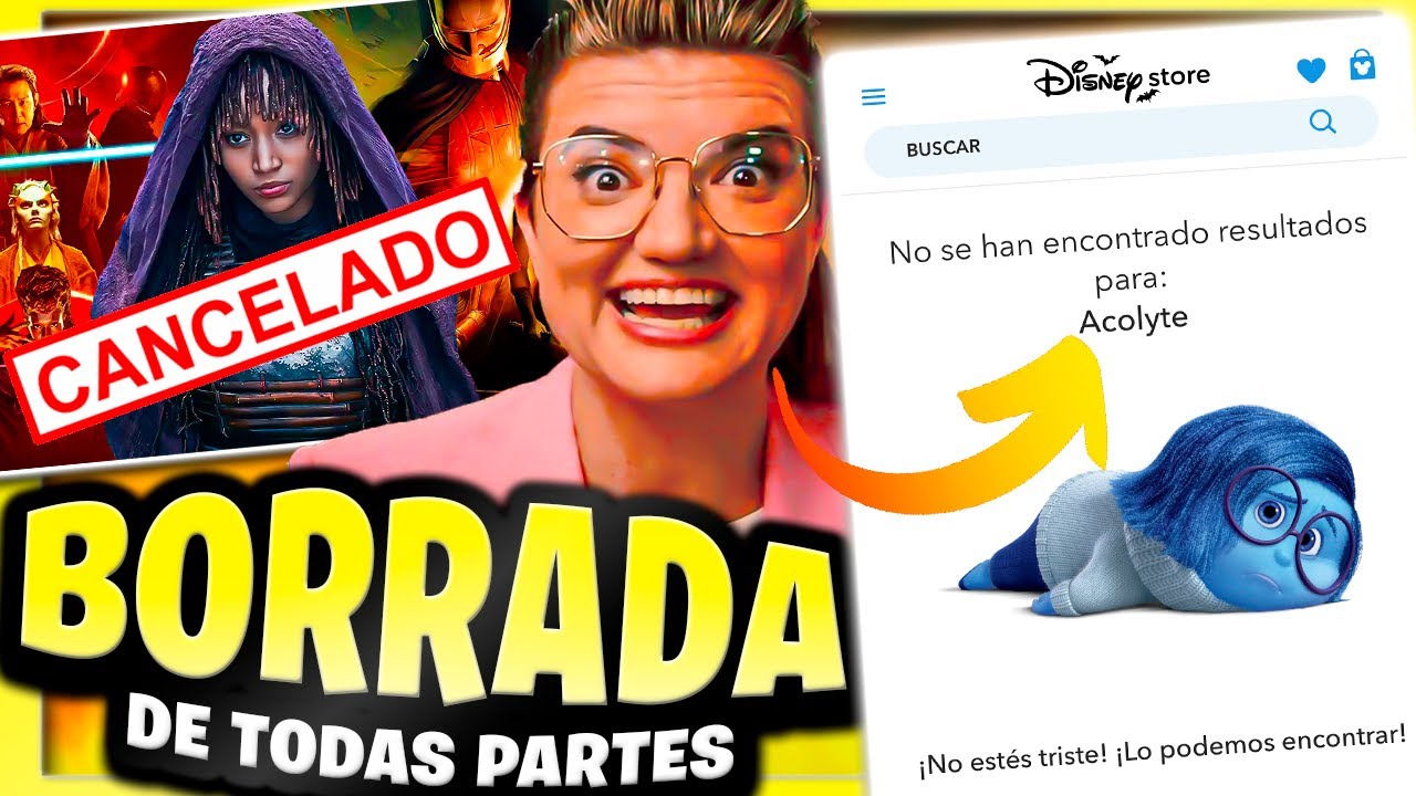Disney BORRA TODOS los productos de The Acolyte 🤣 Nadie compró esto 🤣 Star Wars