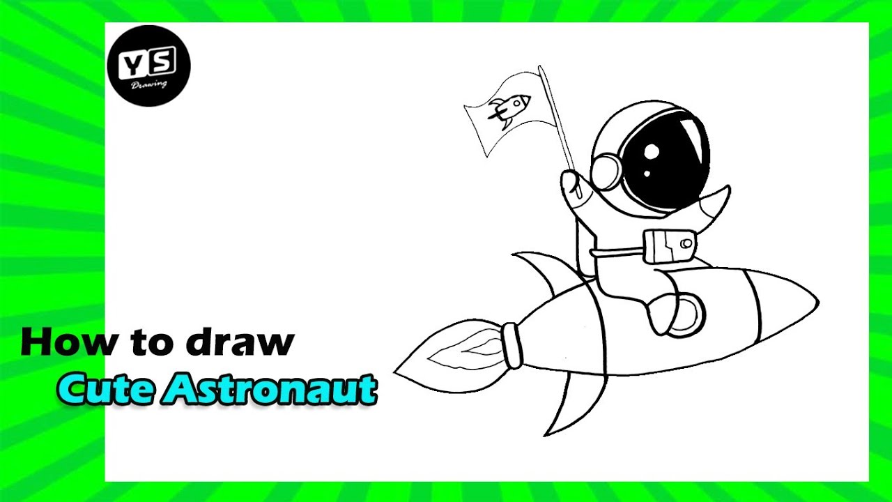 How to draw Cute Astronaut