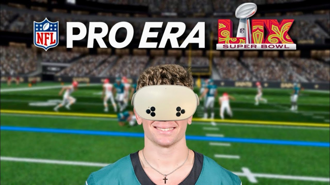 Playing as Cooper DeJean in the Super Bowl! | NFL Pro Era VR