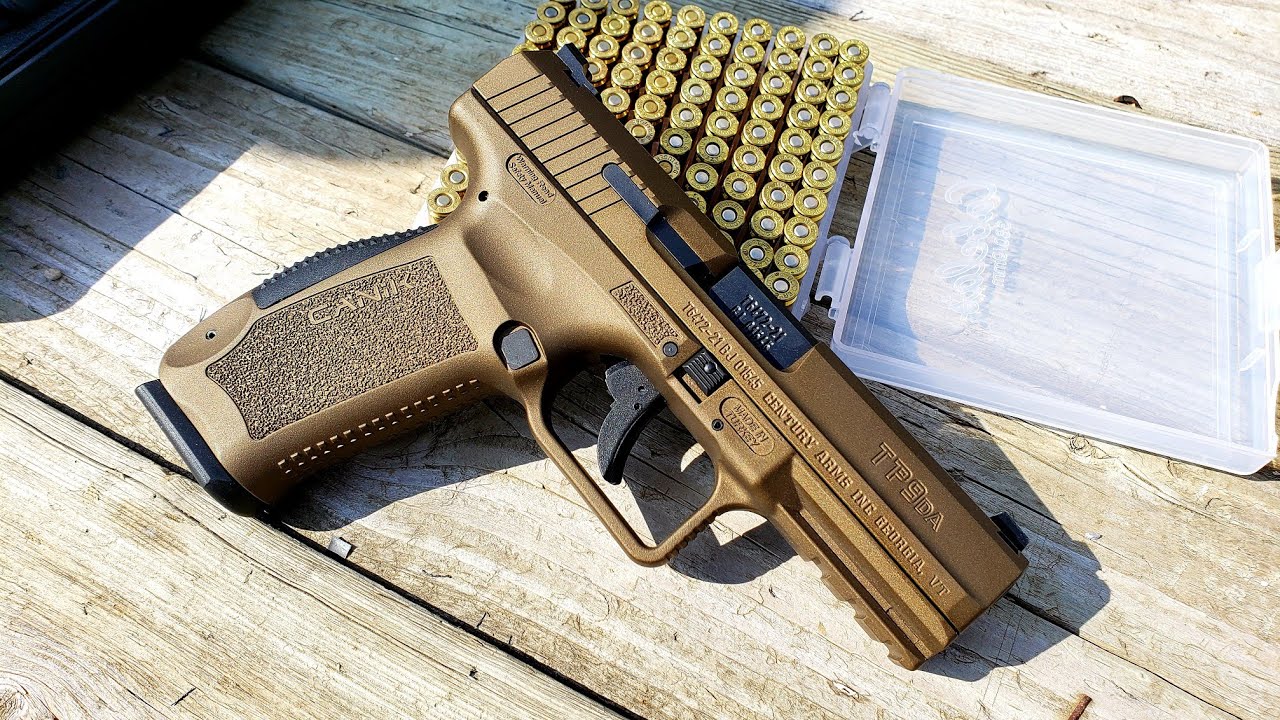 Обзор и съемка Canik TP9 DA/SA 9 мм