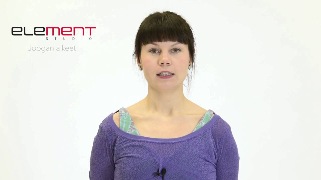 Joogan alkeet