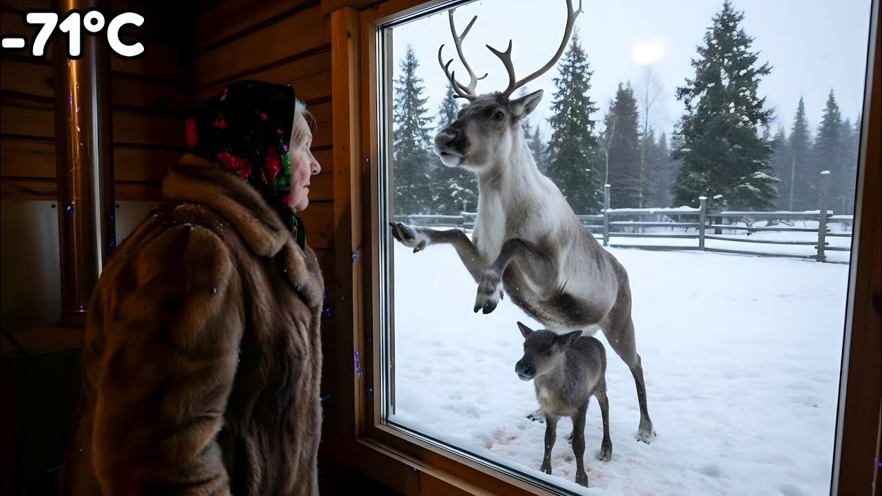 A Reindeer Was Born In A –71°C Blizzard | A 73 Year Old Widow Fights To Keep It Alive 