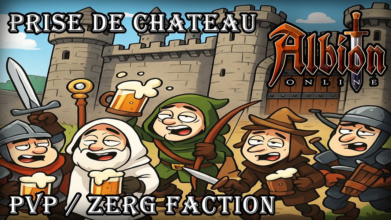 [FR] Albion Online – Prise de Château ~ Zerg Faction ~ Nouvelle Mise à Jour !