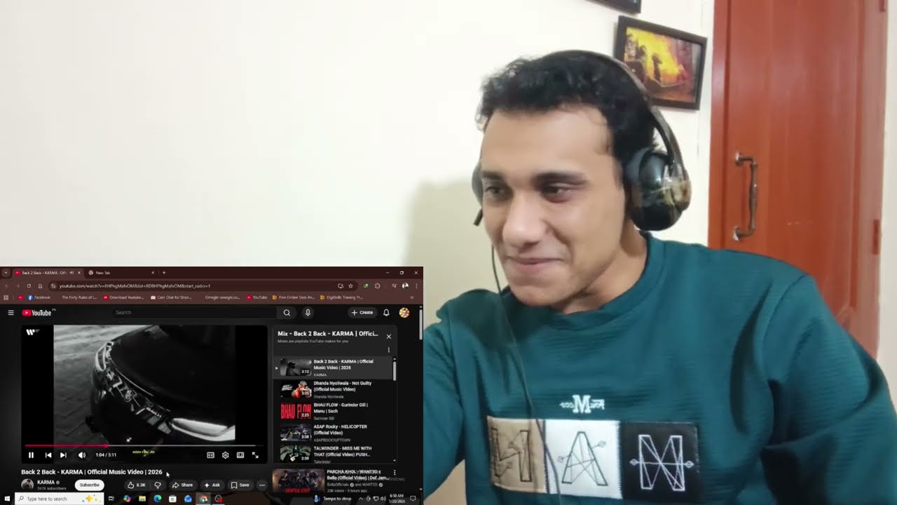 || KARMA || BACK 2 BACK || REACTION ||