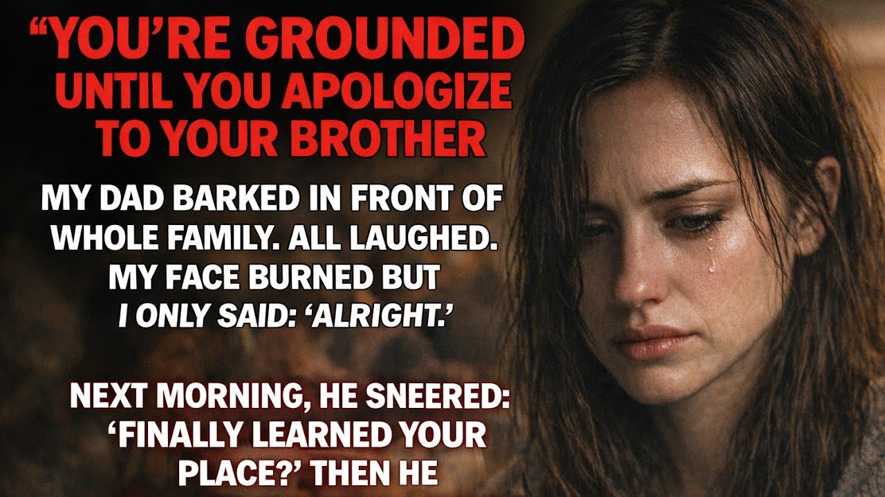 You're Grounded Until You Apologize to Your Brother