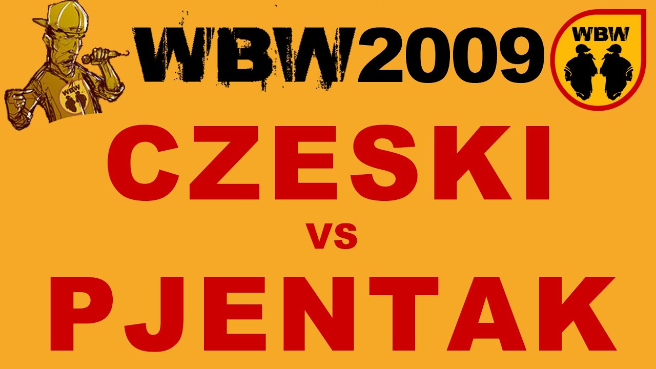 Czeski 🆚 Pjentak 🎤 WBW 2009 el.3 (freestyle rap battle)