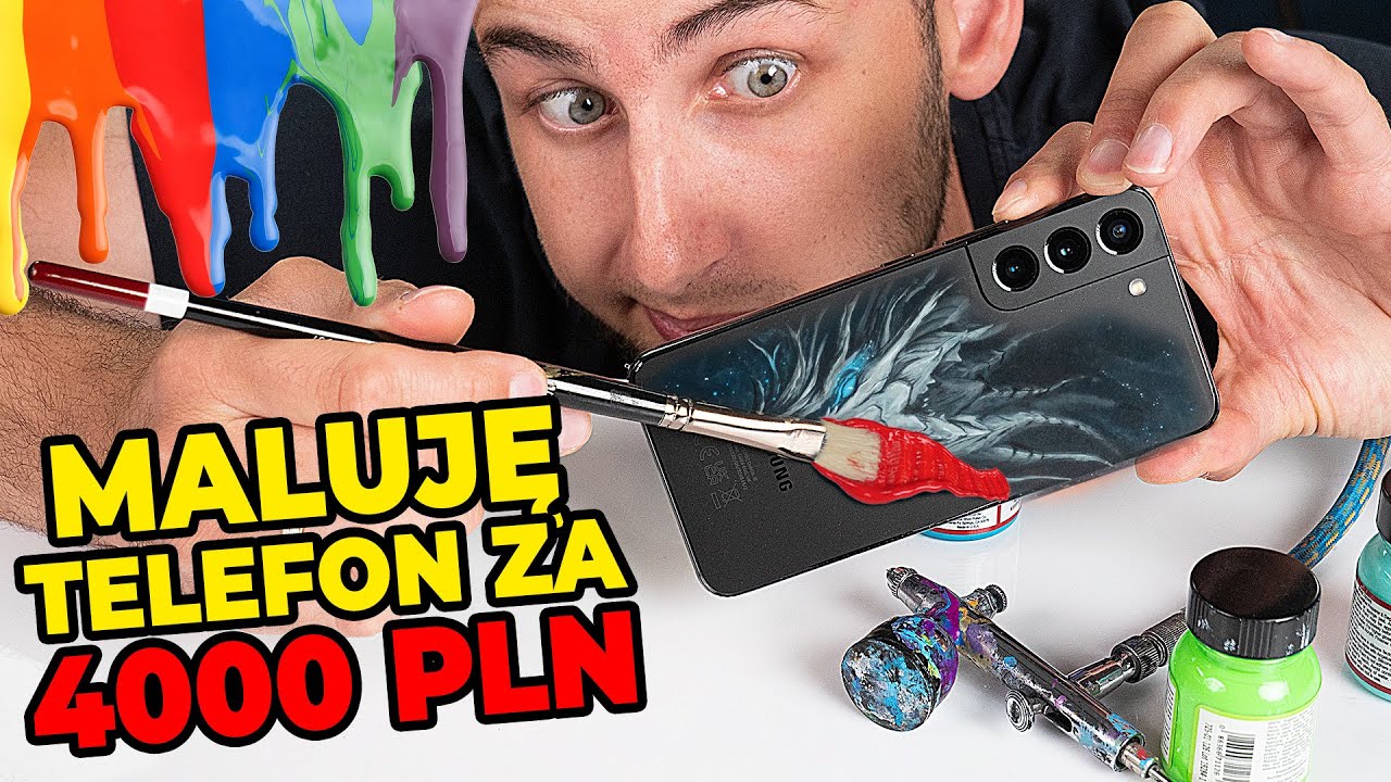 Szlifuję papierem ściernym i maluję Samsunga S22 za 4000 zł!