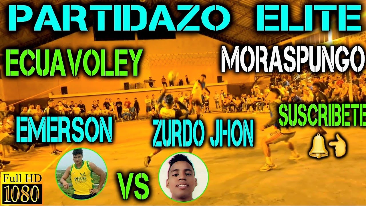 ECUAVOLEY EMERSON, LOCO MARIO Y MONO GIL VS ZURDO JHON, ARENITA Y PALETA / PARTIDAZO FULL ACCIÓN 🔥