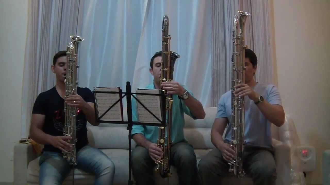 Trio de Clarones - CCB - Hino 440 - 2 Clarones Contra baixo e 1 Clarone Contra alto