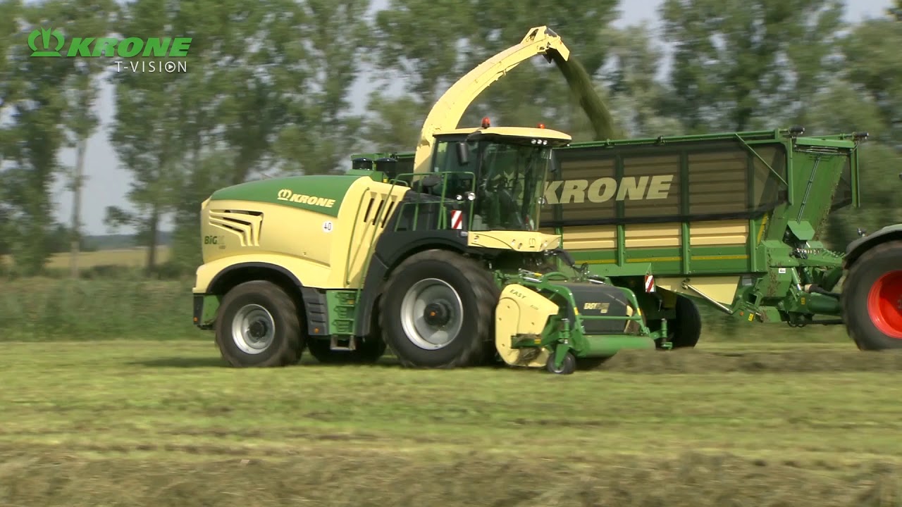 Ensileuses KRONE BiG X : ensilez en haute qualité !