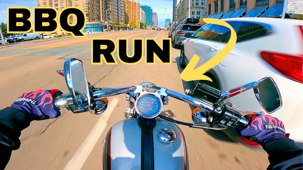 HARLEY-DAVIDSON 1993 FXR FXLR LOW-RIDER SEARCH FOR BBQ RIDE ASMR PURE EXHAUST ENGINE SOUND