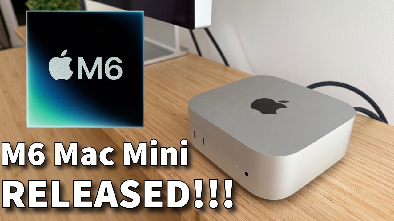 Вышел Mac Mini на чипе M6!! Apple пропустила M5!!