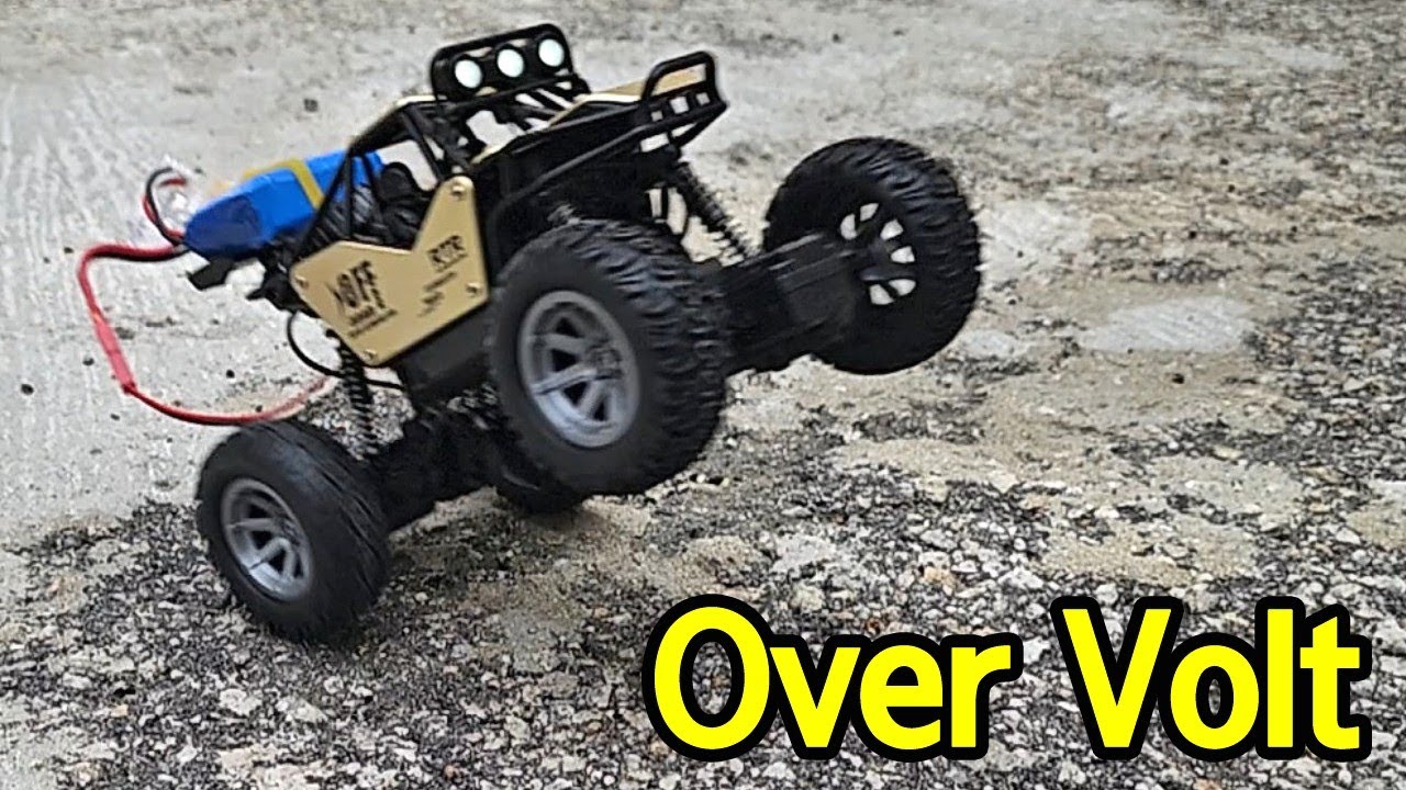 How to upgrade to overvoltage | Conversion of Rock Crawler | Toy Car can do Willy
