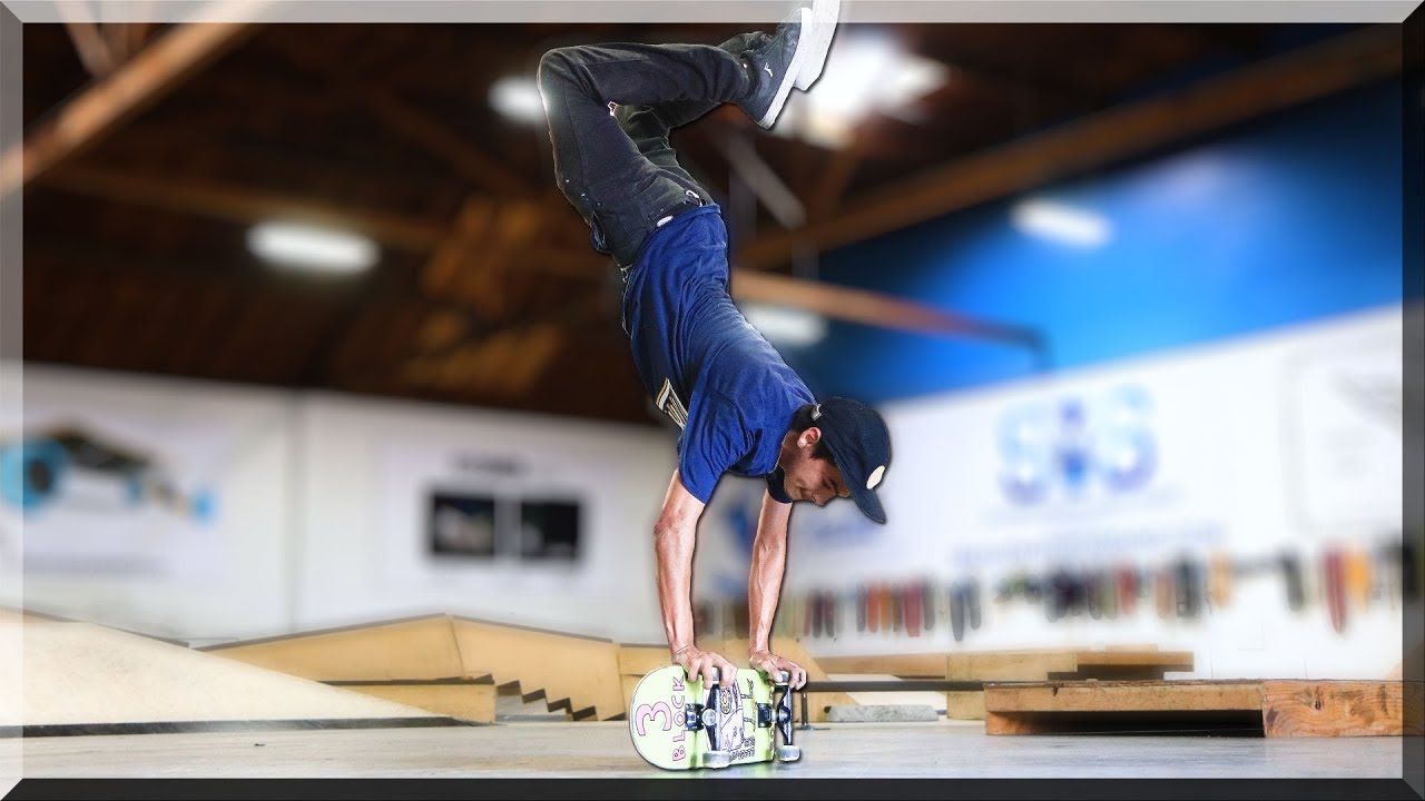 IMPOSSIBLE DOUBLE HANDSTAND FLIP!