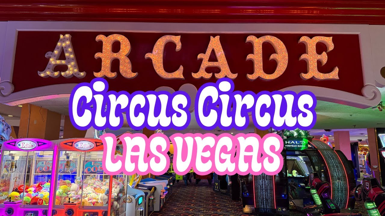 What's NEW at the Circus Circus Arcade in Las Vegas