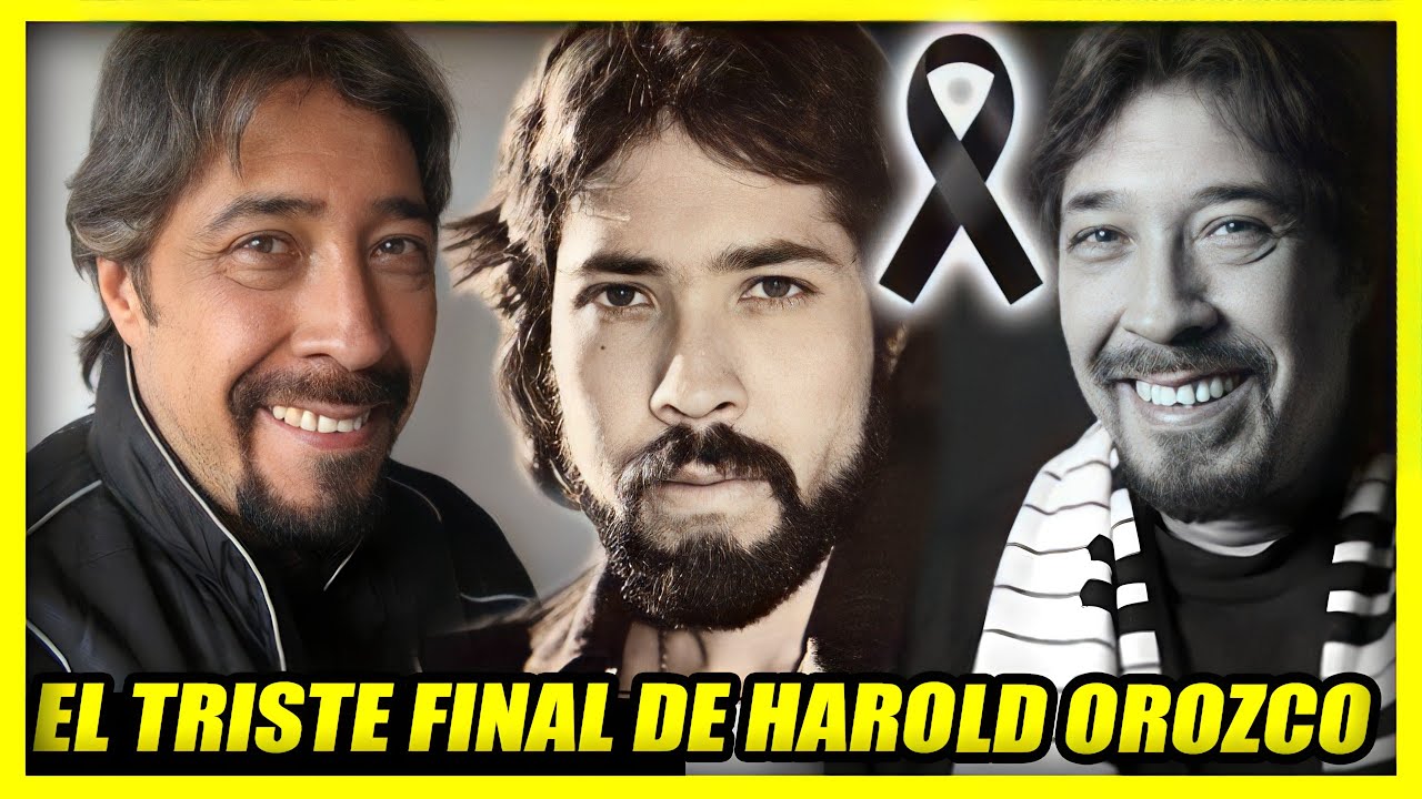 EL TRISTE FINAL DE HAROLD OROZCO | El cantante de los 60 que marcó historia